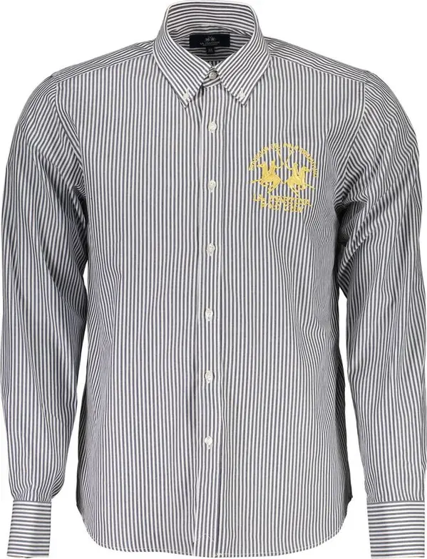 Blu Cotton Men Shirt