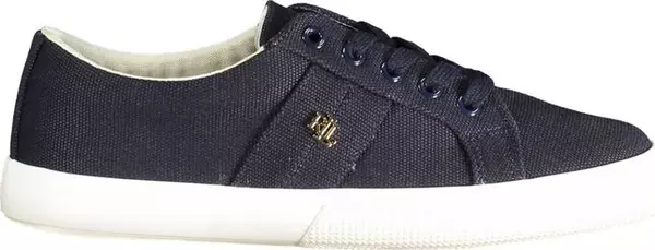 Blue Polyester Women Sneaker