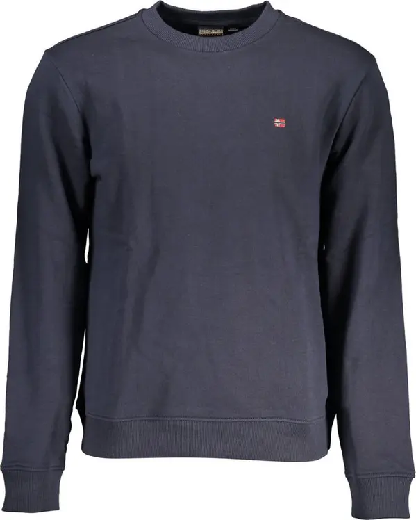 Blu Cotton Men Sweatshirt