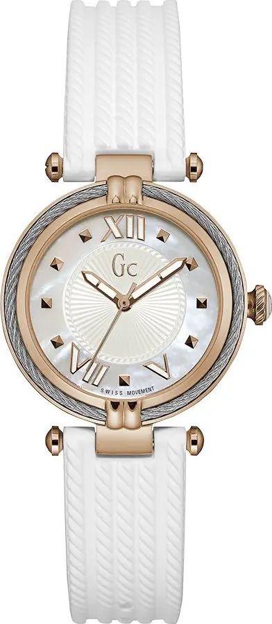 White Synthetic Dress Watch