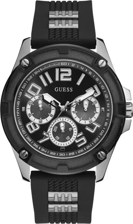 Black Synthetic Sport Watch
