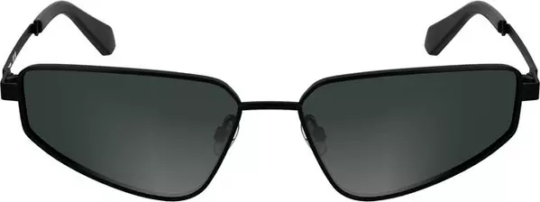 Black Metal Women Sunglasses