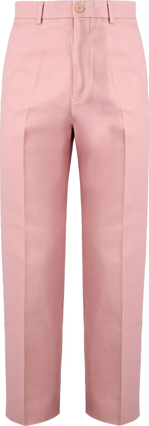 Light Pink Cotton Pants