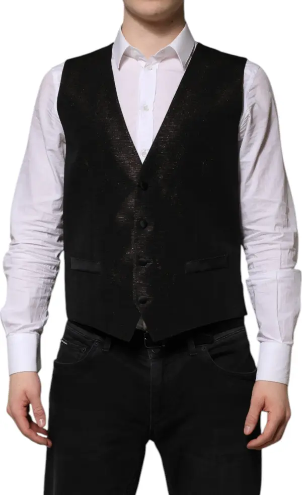 Dark Brown Dress Formal Men Waistcoat Vest