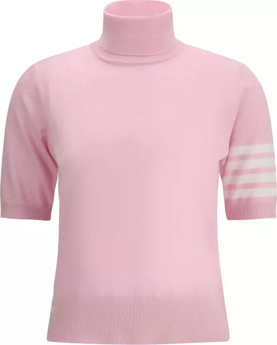 Multicolor Polyamide Turtleneck