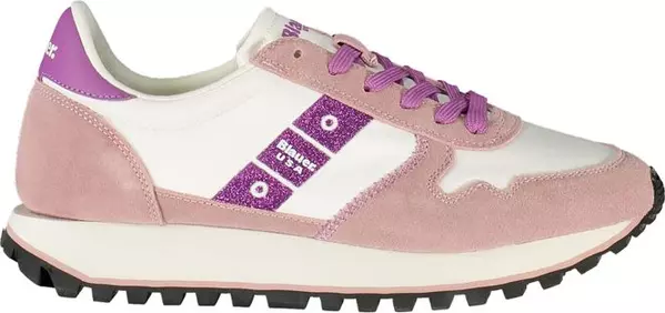 Bianco Polyurethane Women Sneaker