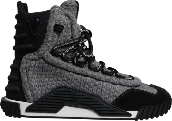 Gray Black NS1 High Top Boots Sneakers Shoes