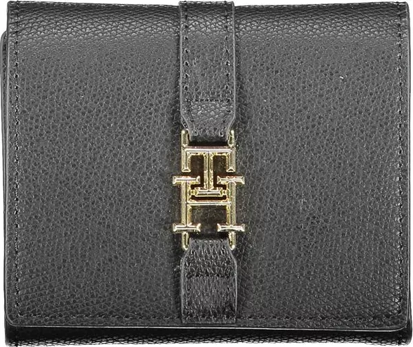 Black Polyurethane Women Wallet