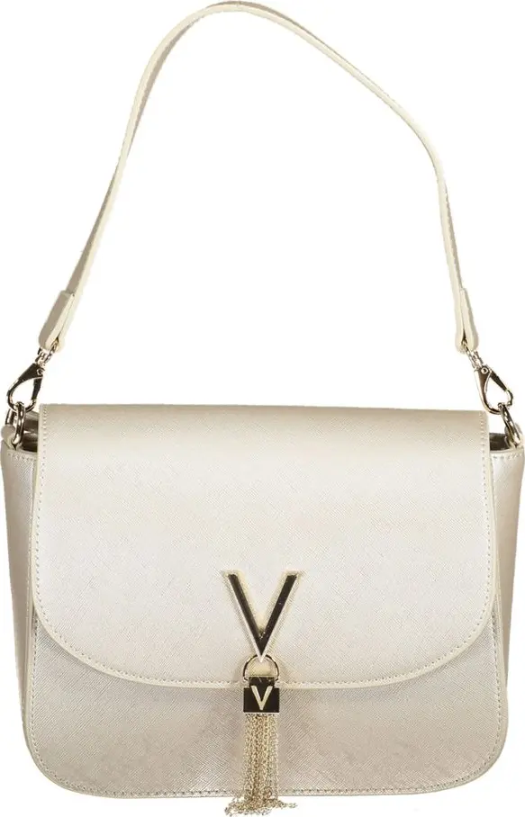 Grey Polyurethane Women's Bag