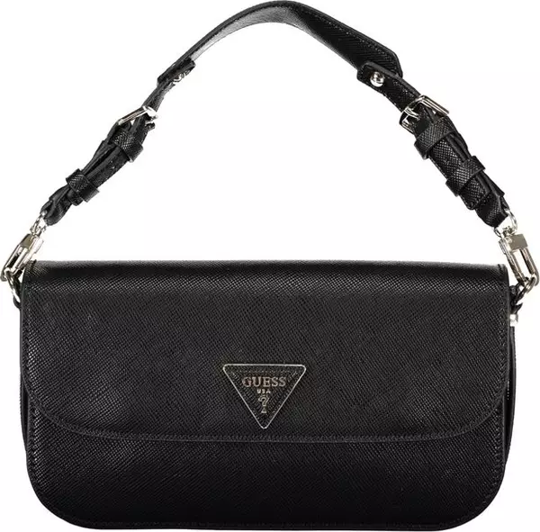 Nero Poliuretano Woman Handbag