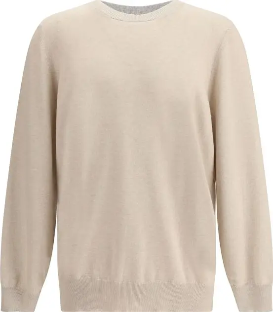 Beige Cashmere Sweater