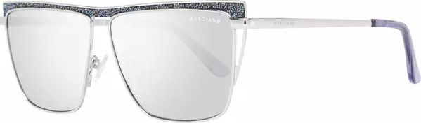 Silver Metal Sunglasses