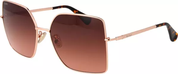 Rose Gold Metal Sunglasses