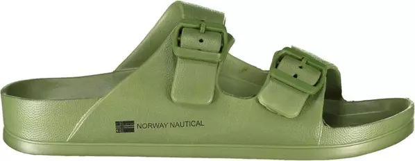 Verde Plastica Mens Ciabatta