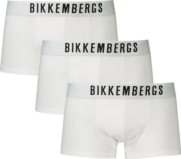 White Polyester Men Boxer