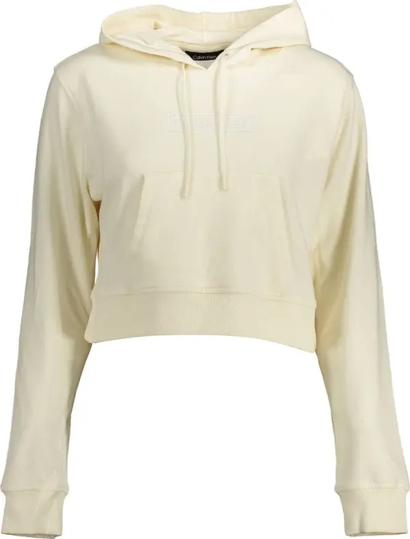 Bianco Cotton Women Sweatshirt
