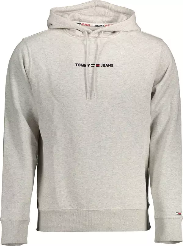 Gray Cotton Men Sweater