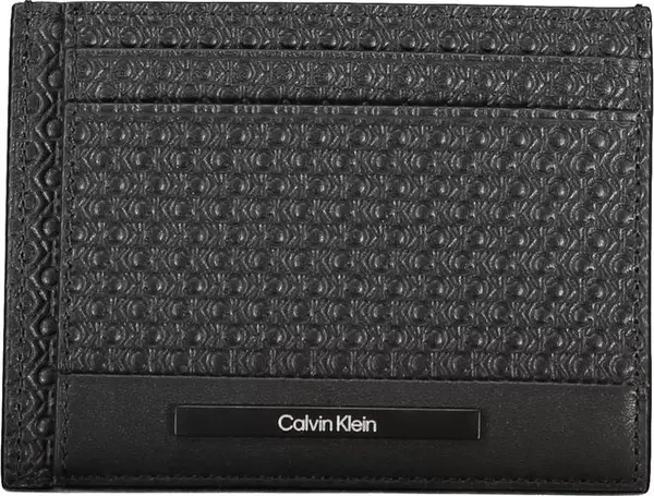 Black Polyester Men's Shoulder Bag