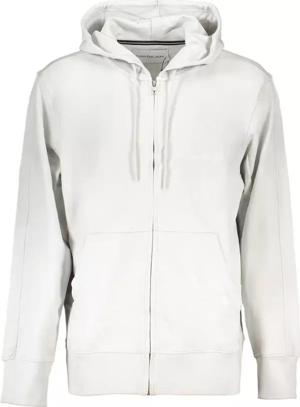 Grigio Cotton Men Sweatshirt