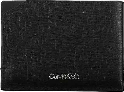 Black Leather Men Wallet