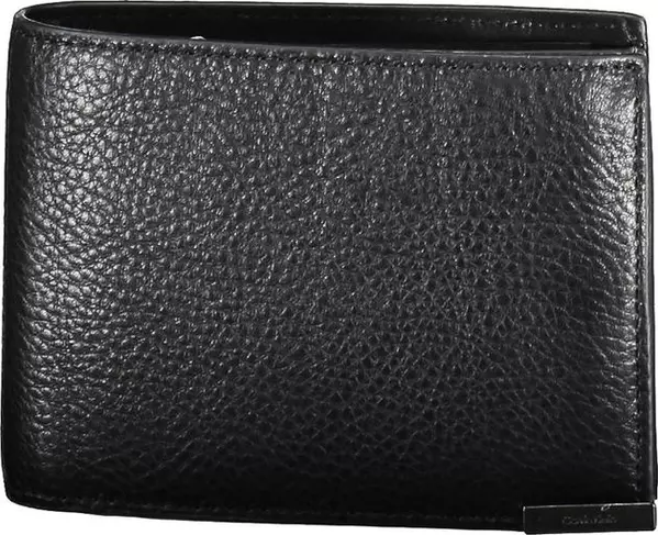 Black Leather Men Wallet