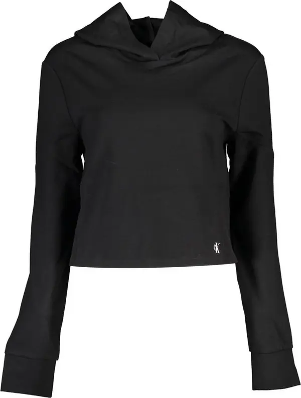 Nero Viscosa Women Sweatshirt