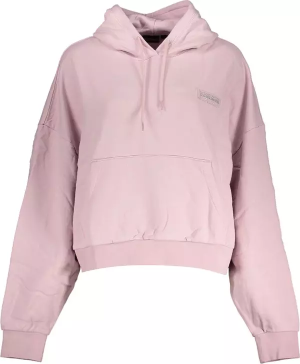 Pink Cotton Women Sweater