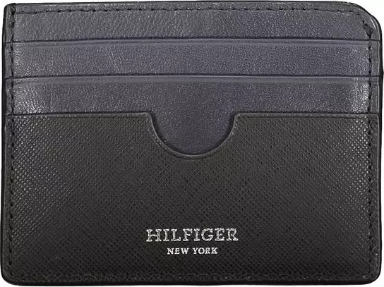 Black Leather Men Wallet