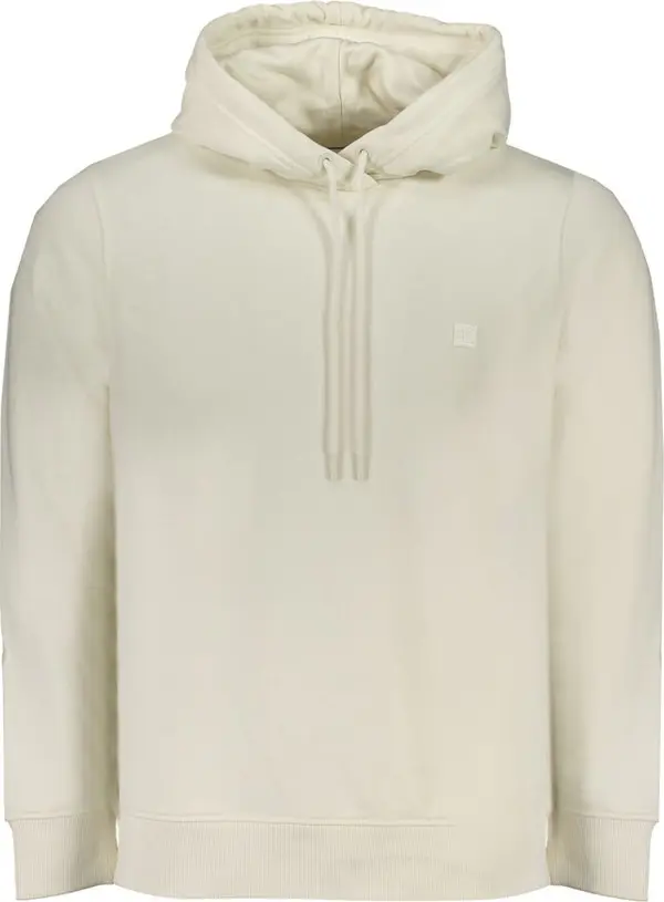 White Cotton Men's Sweatshirt