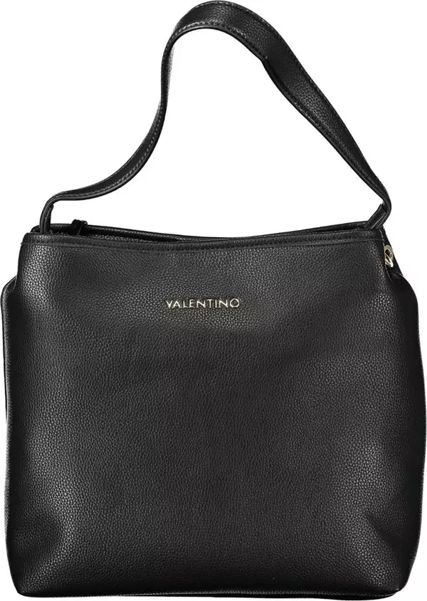 Black Polyurethane Women's Bag