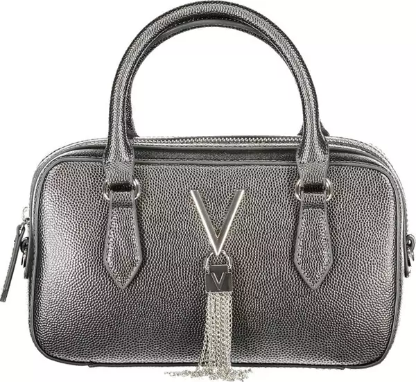 Argento Polyurethane Women's Bag