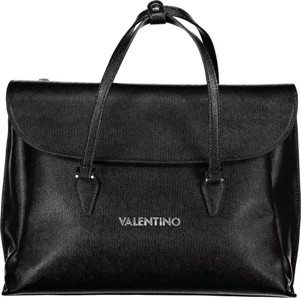 Black Polyurethane Women's Bag