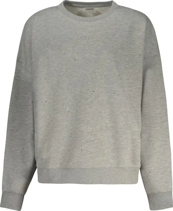 Grigio Polyester Women Sweatshirt