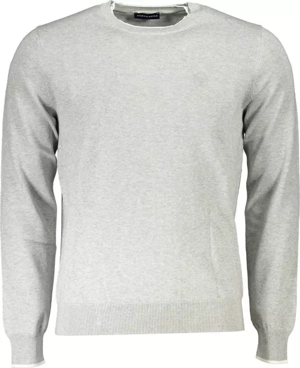 Grey Organic Cotton Men Sweater