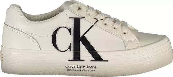 White Leather Women Sneaker