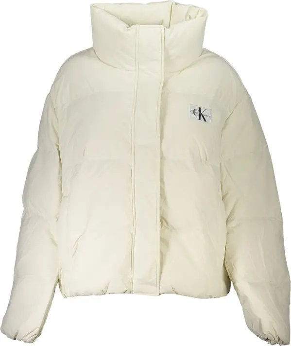 Bianco Poliammide Women Jacket