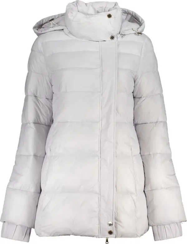 Bianco Poliammide Women Jacket