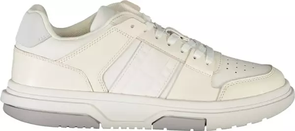 White Leather Women Sneaker