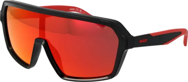 Black Polyamide Sunglasses