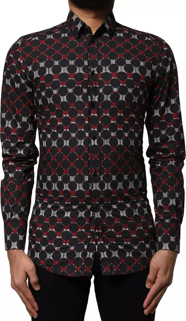 Multicolor Cotton GOLD Long Sleeves Shirt