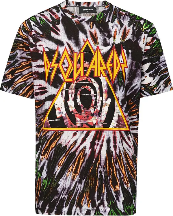 Multicolor Cotton T-Shirt