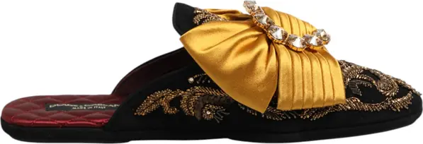 Multicolor Embellished Flat Sandals Shoes