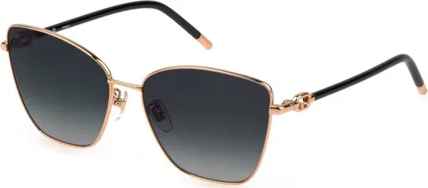 Gold Metal Women Sunglass