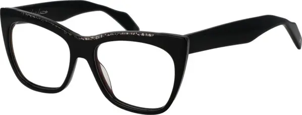 Black Plastic Glasses (Frames)
