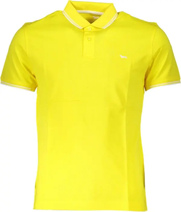 Yellow Cotton Polo Shirt