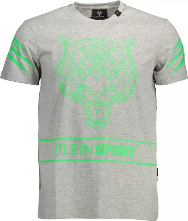 Gray Cotton T-Shirt