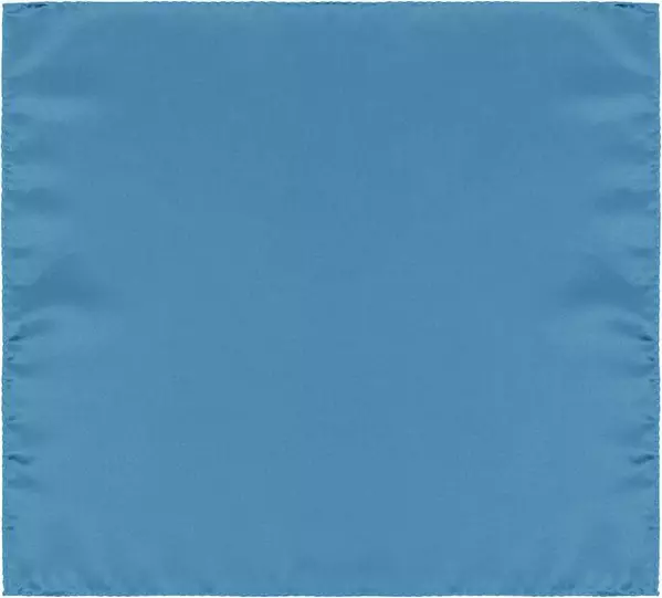 Light Blue Silk Pocket Square