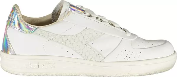 White Leather Women Sneaker