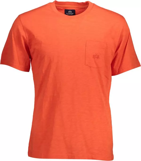 Red Cotton Men's T-Shirt