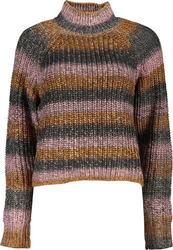 Gray Acrylic Women Sweater